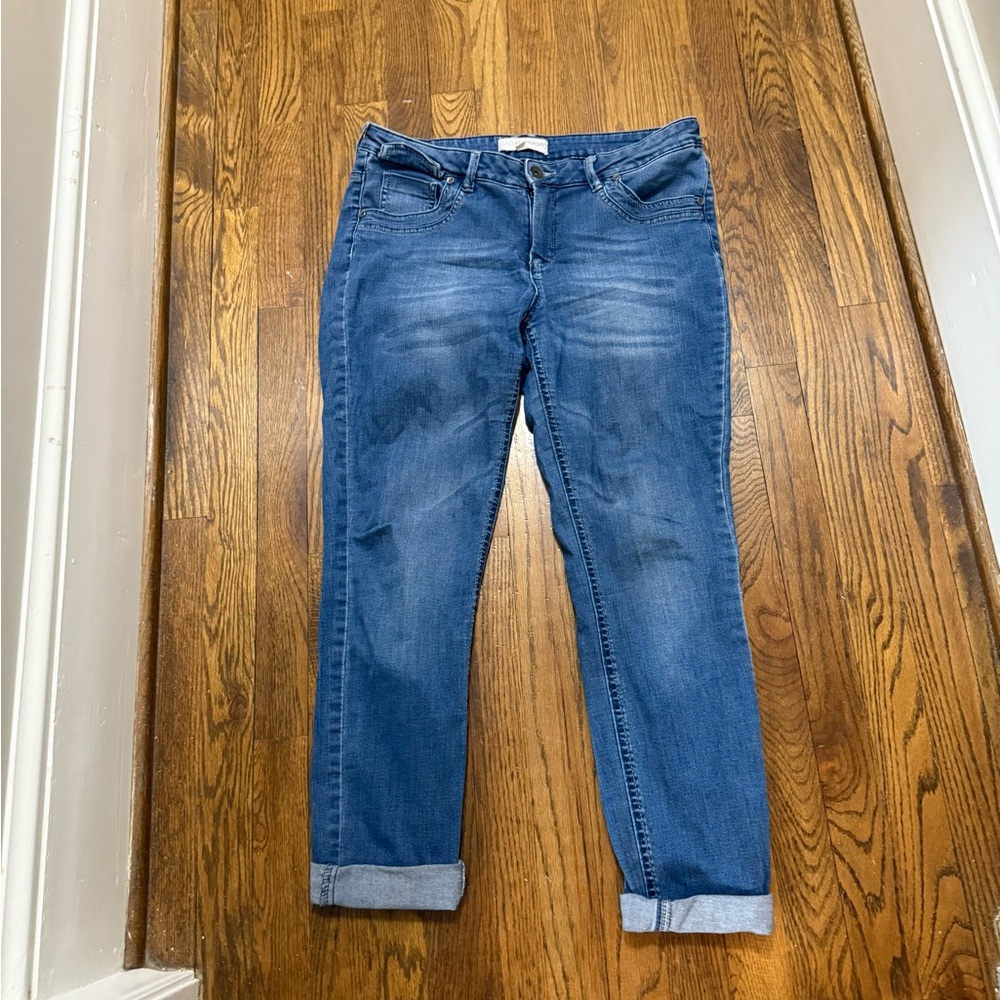 Sag Harbor Classic Blue Ankle Jeans